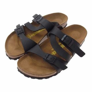 ビルケンシュトック(BIRKENSTOCK)のBIRKENSTOCK ビルケンシュトック その他靴 ストラップ サンダル ブラック ブラウン系 22.5cm【中古】(ドレス/ビジネス)