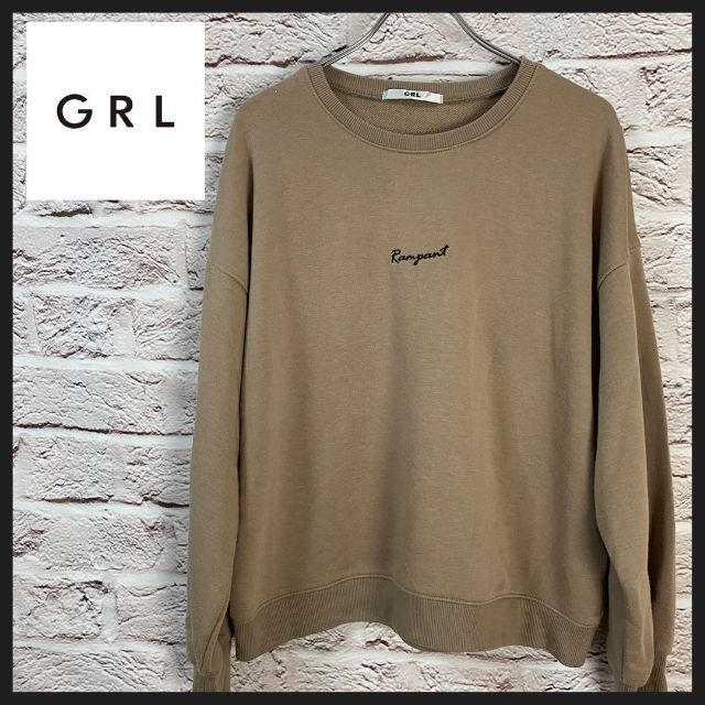 GRL(グレイル)のGRL トレーナー　スウェット メンズ　レディース　[ Free ] レディースのトップス(トレーナー/スウェット)の商品写真