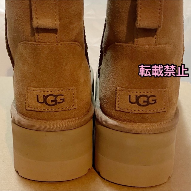 正規品 UGG クラシック ミニ プラットフォーム チェスナット 厚底 ブーツ