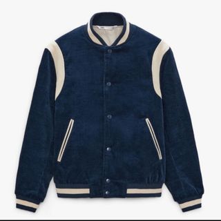 ZARA - セール ZARAメンズ コントラストコーデュロイ ジャケット ZARA - セール ZARAメンズ コントラストコーデュロイ ジャケット