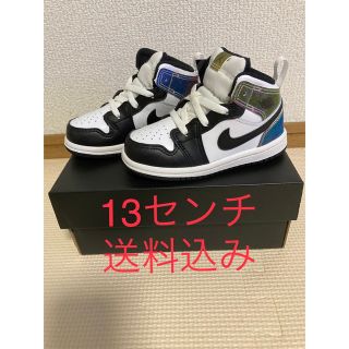 ジョーダン(Jordan Brand（NIKE）)のNIKE KID'S JORDAN 1 MID SE ナイキ  ジョーダンミッド(スニーカー)