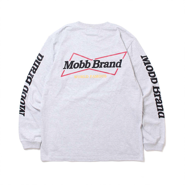 Supreme(シュプリーム)のMOBB(モブ)/ BUD L/S T-SHIRT -ASH GREY- メンズのトップス(Tシャツ/カットソー(七分/長袖))の商品写真