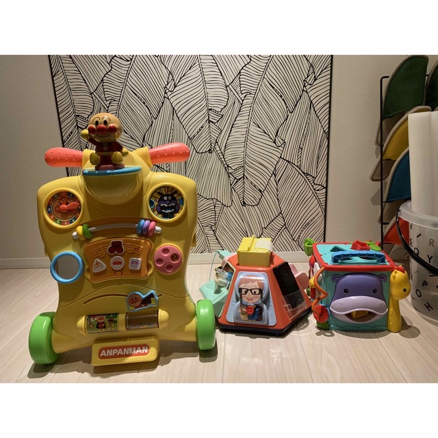 アンパンマンバイク やりたい放題 3点セット キッズ/ベビー/マタニティのおもちゃ(知育玩具)の商品写真