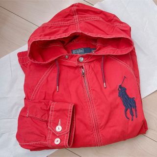 ラルフローレン(Ralph Lauren)のラルフローレン　ビッグポニー　ジャケット　レッド(ブルゾン)