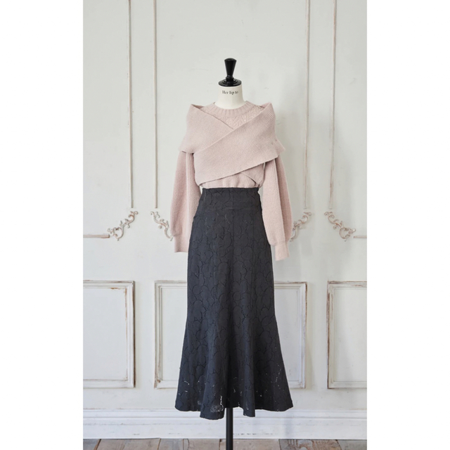 Her lip to - Herlipto Madeline 2Way Knit Pulloverの通販 by m