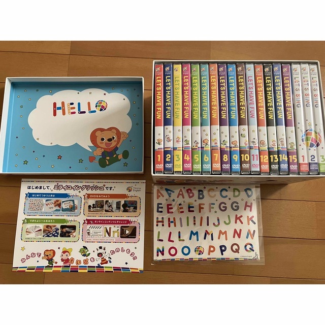 ミライコイングリッシュ 英語教材 DVD＆CD