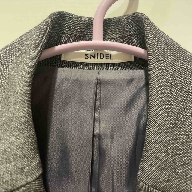 SNIDEL(スナイデル)のSNIDEL ジャケットミニワンピース 2022AW レディースのワンピース(ミニワンピース)の商品写真