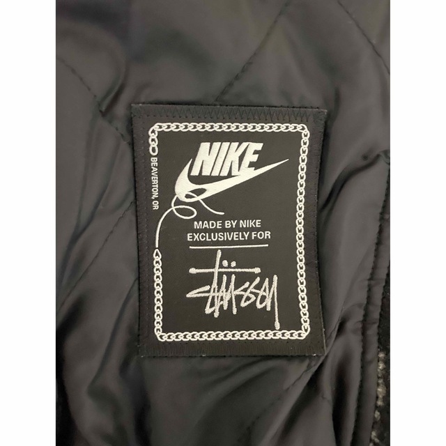 STUSSY(ステューシー)のStussy x Nike Striped Wool Jacket L メンズのジャケット/アウター(ブルゾン)の商品写真