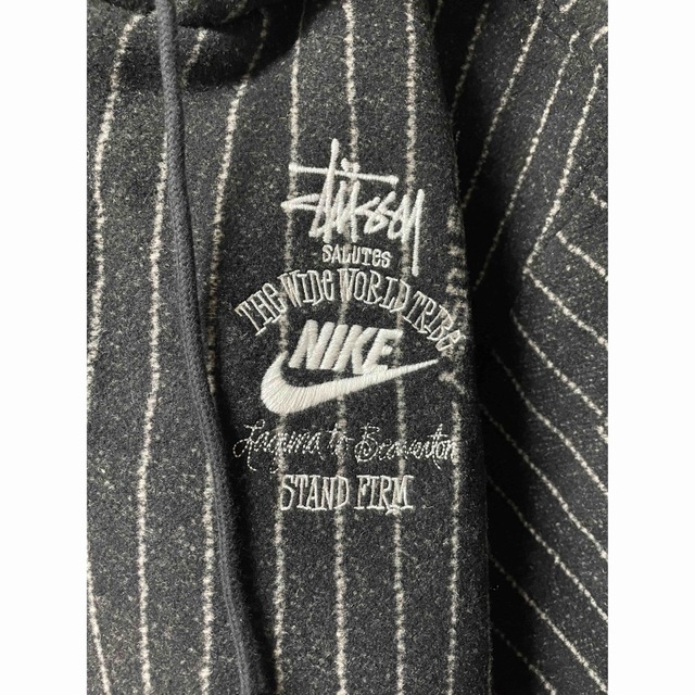 STUSSY(ステューシー)のStussy x Nike Striped Wool Jacket L メンズのジャケット/アウター(ブルゾン)の商品写真