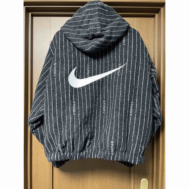 STUSSY(ステューシー)のStussy x Nike Striped Wool Jacket L メンズのジャケット/アウター(ブルゾン)の商品写真