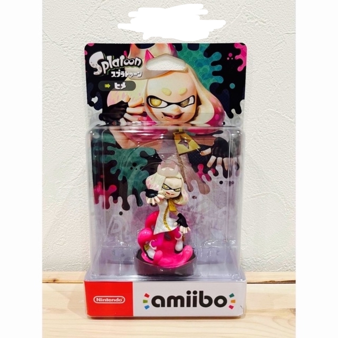 任天堂(ニンテンドウ)のamiibo アミーボ スプラトゥーンシリーズ　ヒメ【新品・未開封】 エンタメ/ホビーのフィギュア(ゲームキャラクター)の商品写真