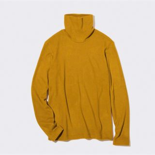 ユニクロ(UNIQLO)の【ユニクロ】ヒートテックフリースタートルネックT（長袖）(カットソー(長袖/七分))