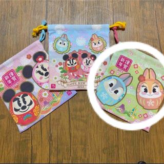 ディズニー(Disney)のはる様専用 ディズニーきんちゃく(キャラクターグッズ)