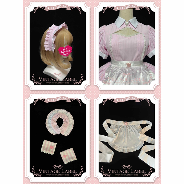 Cupcake・B ワンピース4点セット ロリィタ しゅくれどーる 甘ロリ Cupcake・B ワンピース4点セット ロリィタ しゅくれどーる 甘ロリ