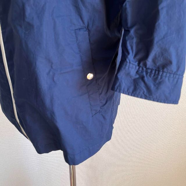 RAGEBLUE(レイジブルー)のRAGEBLUE レイジブルー パーカー 七分袖 ネイビー コットン 綿 レディースのトップス(パーカー)の商品写真