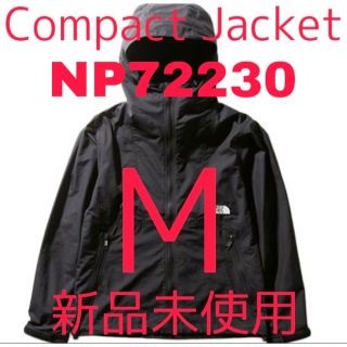 ザノースフェイス(THE NORTH FACE)の【新品未使用】ノースフェイス コンパクトジャケット ブラック　M(ナイロンジャケット)