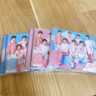 ジャニーズ(Johnny's)のなにわ男子 初心Love CD BluRay 特典ジャケット付き(アイドルグッズ)