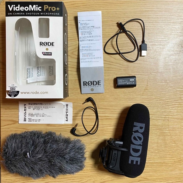 RODE ロード VideoMic Pro+ コンデンサーマイク VMP+