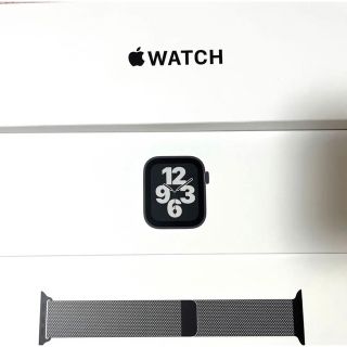 アップルウォッチ(Apple Watch)のAppleWatch se GPS40mm本体マグネットバンドMKQC3J/A(その他)