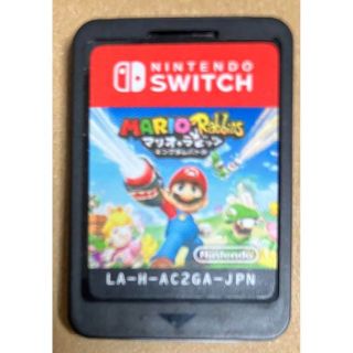 ニンテンドースイッチ(Nintendo Switch)の★ゲームカードのみ マリオ＋ラビッツ キングダムバトル スイッチ マリオラビッツ(家庭用ゲームソフト)