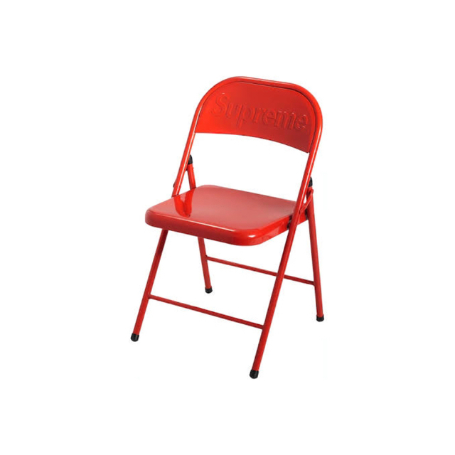 Supreme(シュプリーム)のsupreme metal folding chair シュプリーム インテリア/住まい/日用品の椅子/チェア(折り畳みイス)の商品写真