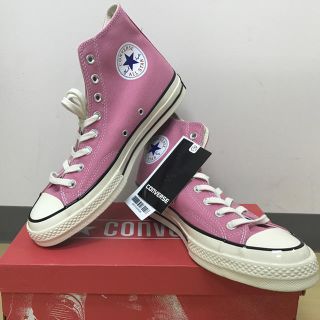 コンバース(CONVERSE)の25cm限定三ツ星コンバースチャックテイラー70s ピンクROSE PINK(スニーカー)