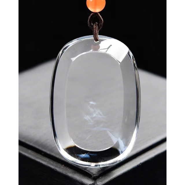 【高級】白水晶 ネックレス 58.3g