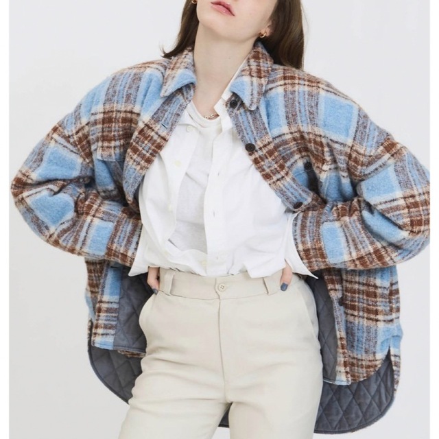 SALE/99%OFF】 the shinzone シンゾーン シャギーチェック ジャケット