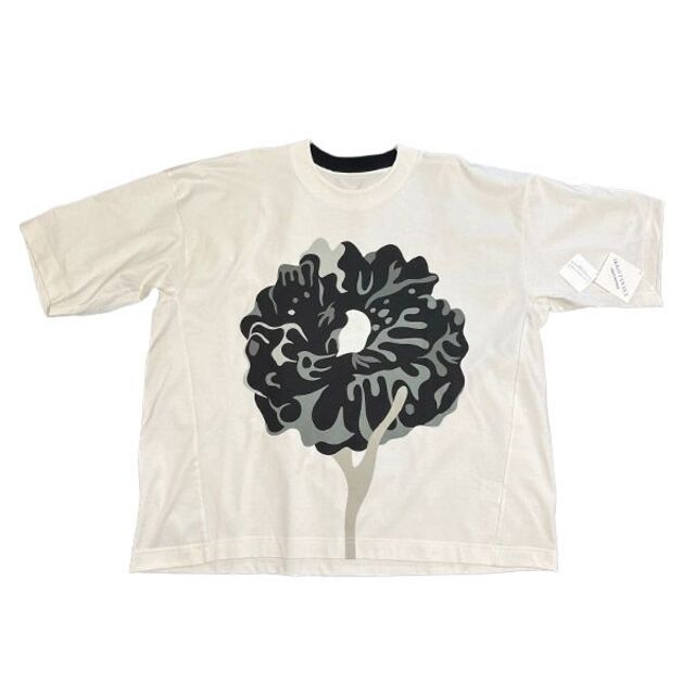 【新品】ISSEY MIYAKE x　田中一光　Tシャツ　白黒 4