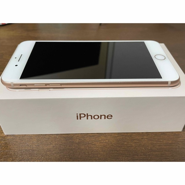 Apple(アップル)の【Apple】iPhone8 plus 256GB ピンクゴールド スマホ/家電/カメラのスマートフォン/携帯電話(スマートフォン本体)の商品写真