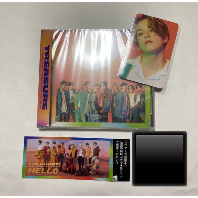 TREASURE(トレジャー)のTREASURE CD トレカ付 アサヒ エンタメ/ホビーのCD(K-POP/アジア)の商品写真