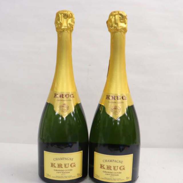 KRUG GRANDE CUVEE白　2本セット