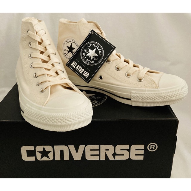 MHL.(エムエイチエル)の【新品】箱付きMHL.×CONVERSEオールスター24.5㎝ レディースの靴/シューズ(スニーカー)の商品写真