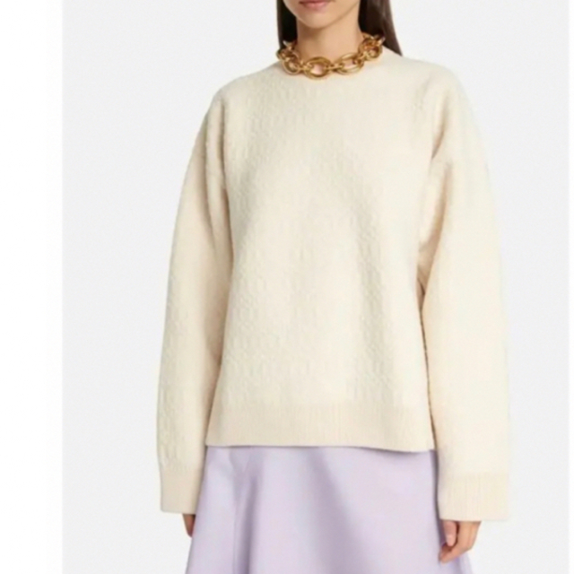 Jil Sander(ジルサンダー)のJIL SANDERクルーネックニット レディースのトップス(ニット/セーター)の商品写真