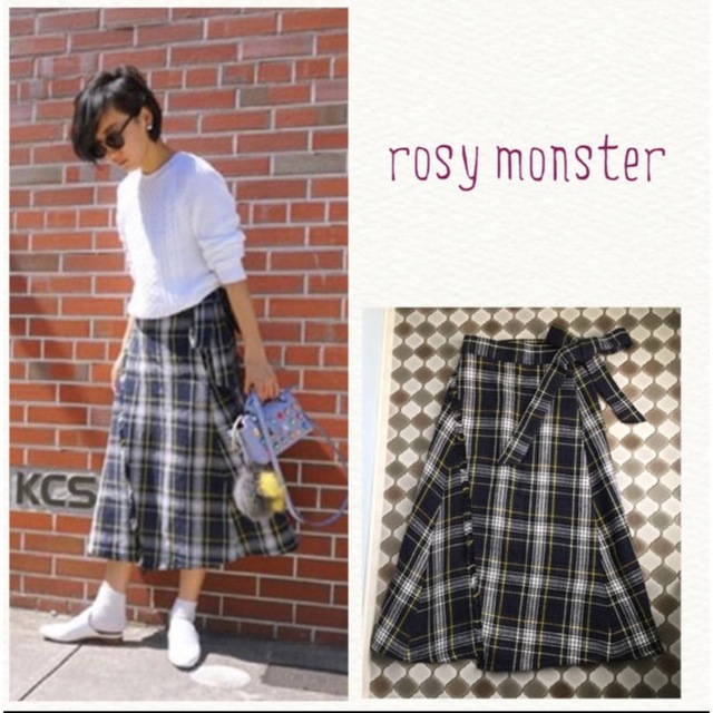 rosy monster 巻きスカート レディースのスカート(ロングスカート)の商品写真