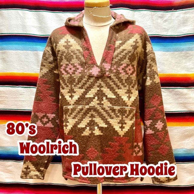 80’s Woolrich プルオーバー フーディージャケット/アウター