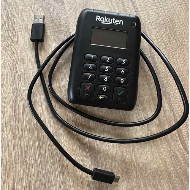 Rakuten(ラクテン)の楽天ペイカードリーダー Rakuten Card NFC Reader Elan インテリア/住まい/日用品のオフィス用品(店舗用品)の商品写真