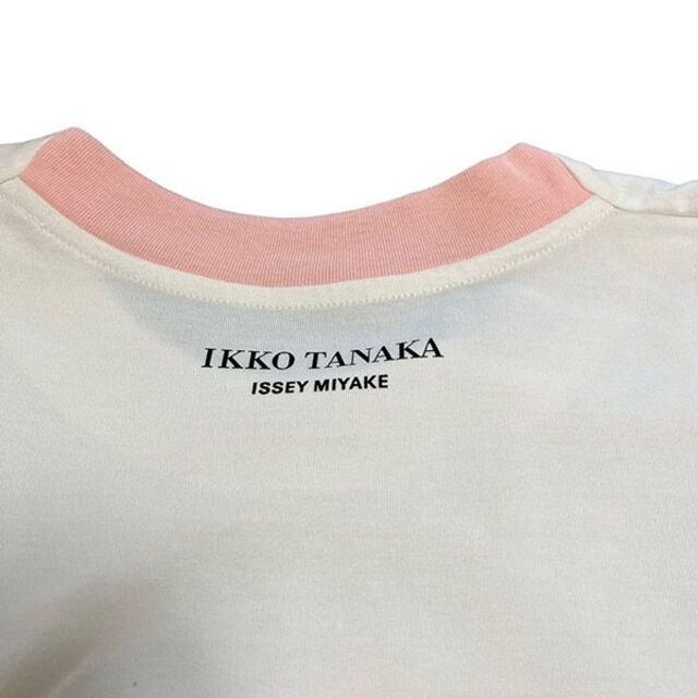 新品】ISSEY MIYAKE x IKKO TANAKA Tシャツ 薄ピンク 人気の 25740円 