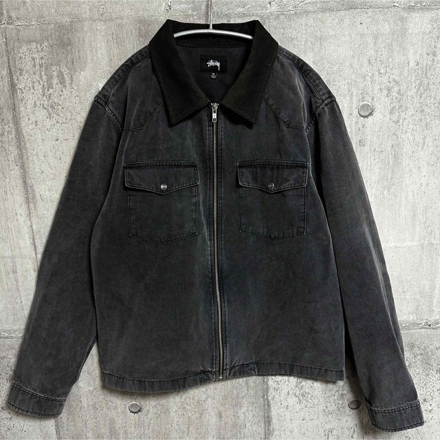 STUSSY   Stussy Washed Canvas Work Shirt の通販 by Moni shop