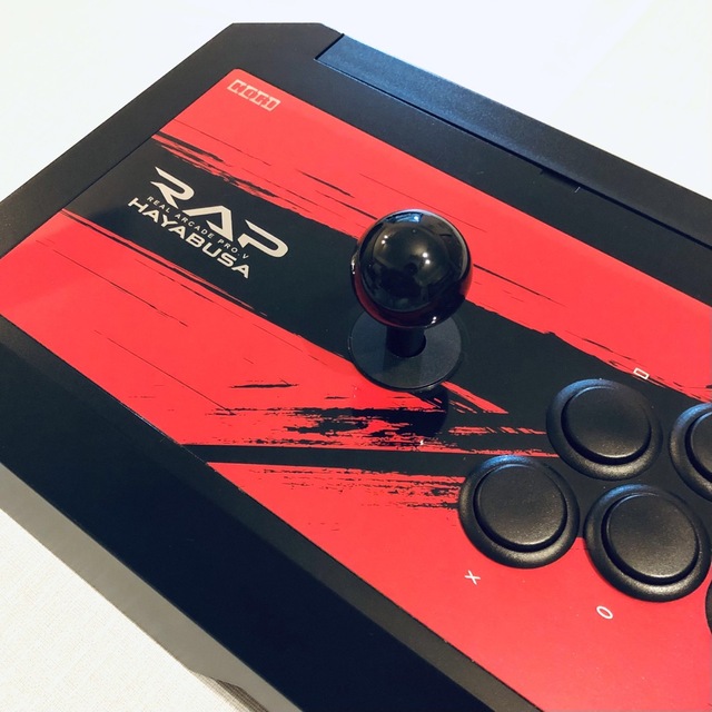 PlayStation4(プレイステーション4)のHORI ホリ リアルアーケードPro.V HAYABUSA エンタメ/ホビーのゲームソフト/ゲーム機本体(その他)の商品写真