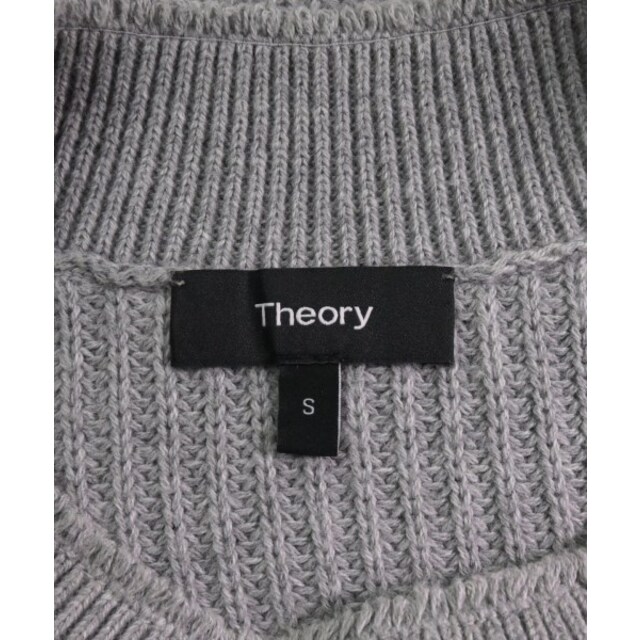 Theory セオリー ニット・セーター S グレー 【古着】【中古】