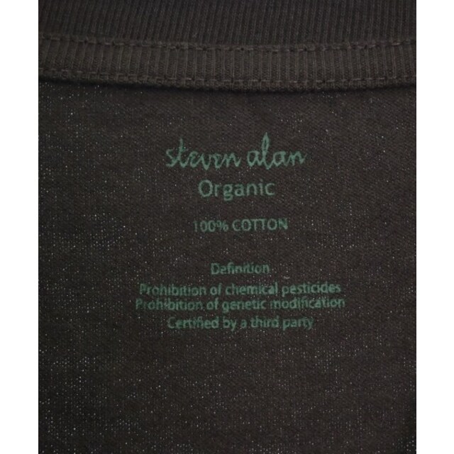 steven alan(スティーブンアラン)のsteven alan スティーブンアラン Tシャツ・カットソー L 茶 【古着】【中古】 メンズのトップス(Tシャツ/カットソー(半袖/袖なし))の商品写真