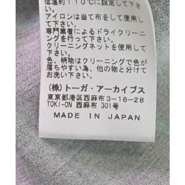 TOGA トーガ ワンピース 36(S位) 黄緑x黒x緑(チェック) 【古着】 TOGA トーガ ワンピース 36(S位) 黄緑x黒x緑(チェック) 【古着】