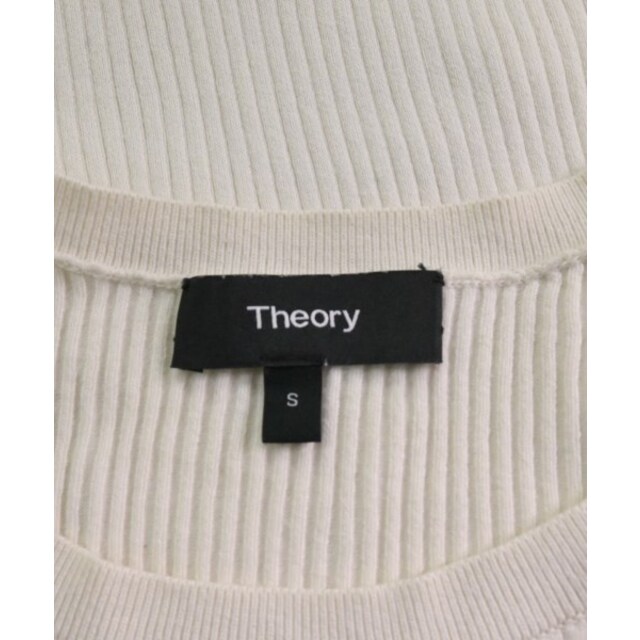 theory(セオリー)のTheory セオリー ニット・セーター S 白 【古着】【中古】 レディースのトップス(ニット/セーター)の商品写真