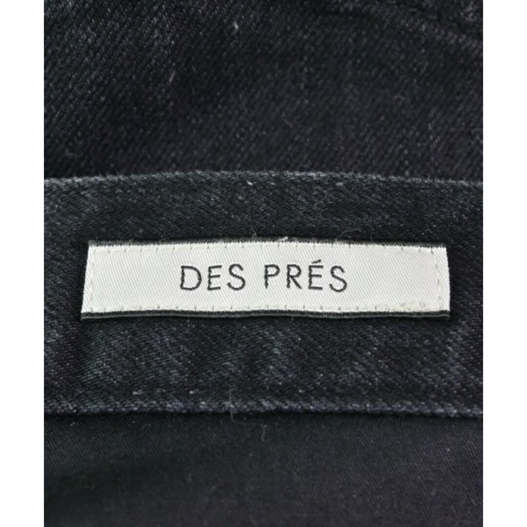 DES PRES(デプレ)のDES PRES デプレ デニムパンツ 36(S位) 黒(デニム) 【古着】【中古】 レディースのパンツ(デニム/ジーンズ)の商品写真