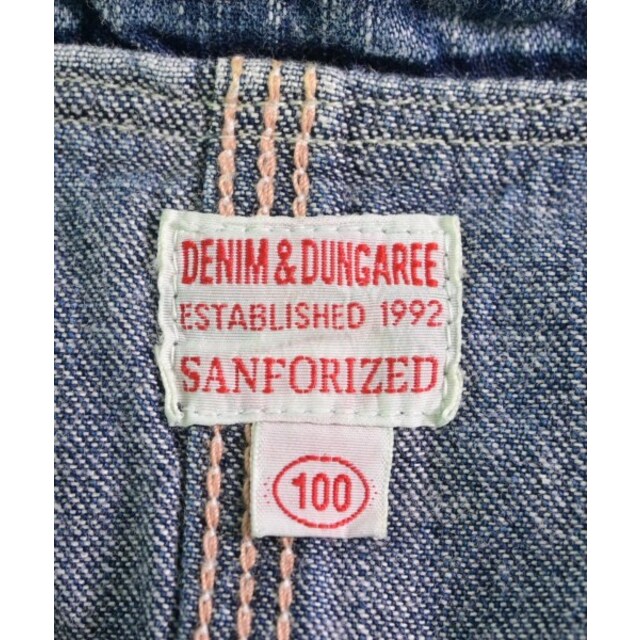 DENIM DUNGAREE(デニムダンガリー)のDENIM DUNGAREE コート（その他） 100 インディゴ(デニム) 【古着】【中古】 キッズ/ベビー/マタニティのキッズ服女の子用(90cm~)(コート)の商品写真