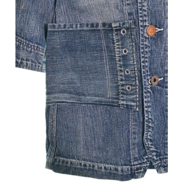 DENIM DUNGAREE(デニムダンガリー)のDENIM DUNGAREE コート（その他） 100 インディゴ(デニム) 【古着】【中古】 キッズ/ベビー/マタニティのキッズ服女の子用(90cm~)(コート)の商品写真