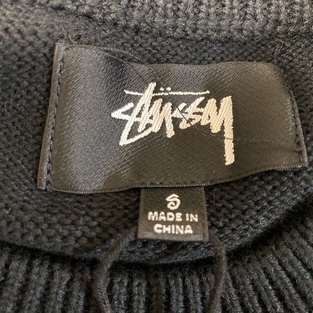 Sサイズ STUSSY STOCK SWEATER Black セーター ニット