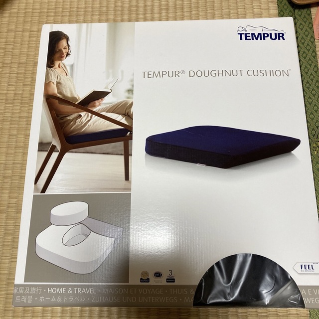 TEMPUR(テンピュール)のテンピュール　ドーナツ　クッション インテリア/住まい/日用品のインテリア小物(クッション)の商品写真