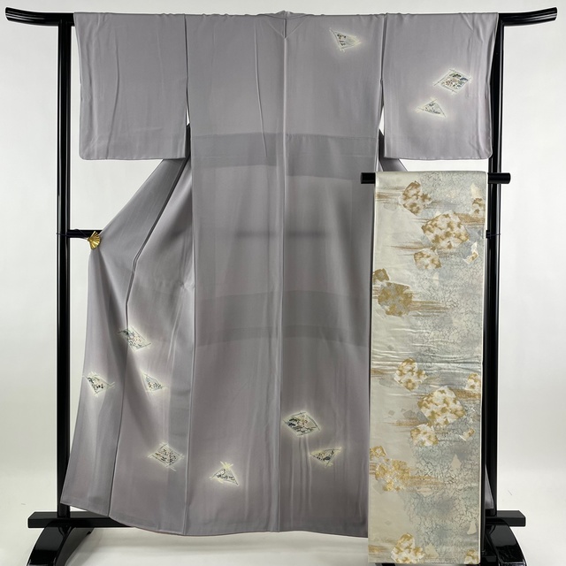 付下げ 美品 秀品 身丈159.5cm 裄丈64.5cm 正絹 【中古】 てなグッズや